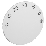 ET-01 - Cover plate for Thermostat white ET-01 Top Merken Winkel